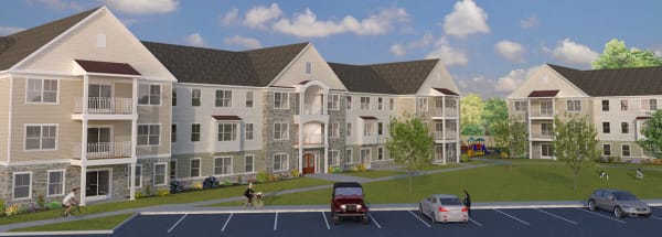 Homes on Johnsons Pond property